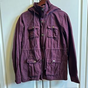 41 Hawthorn Plum Utility Jacket